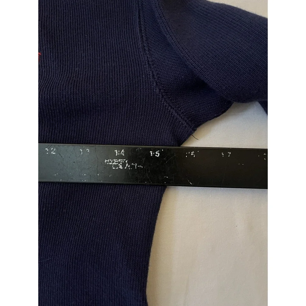 Polo Ralph Lauren 1/4 Pullover Sweater Boy's Size Small 8 Blue Long Sleeve